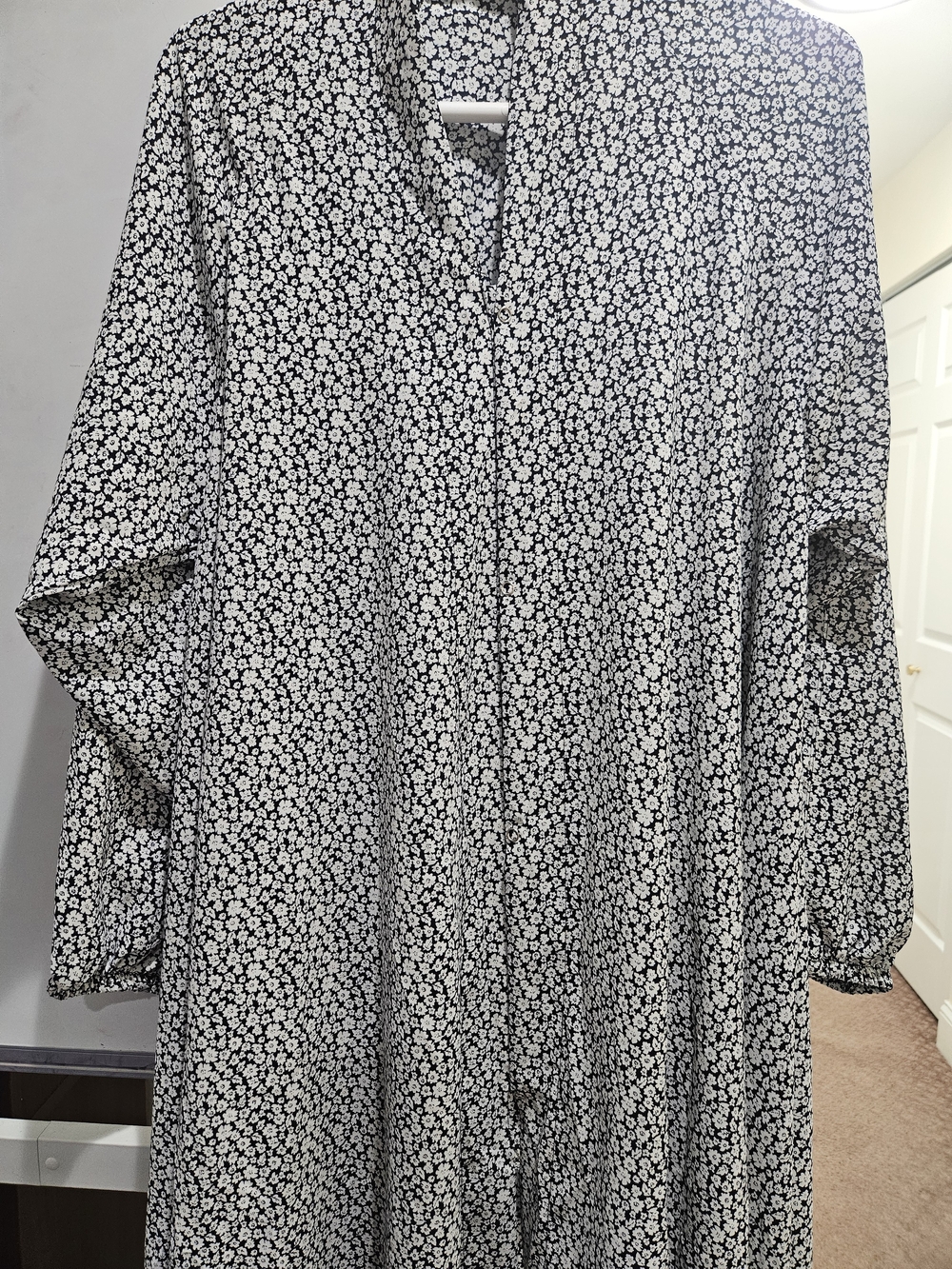 Printed Abaya